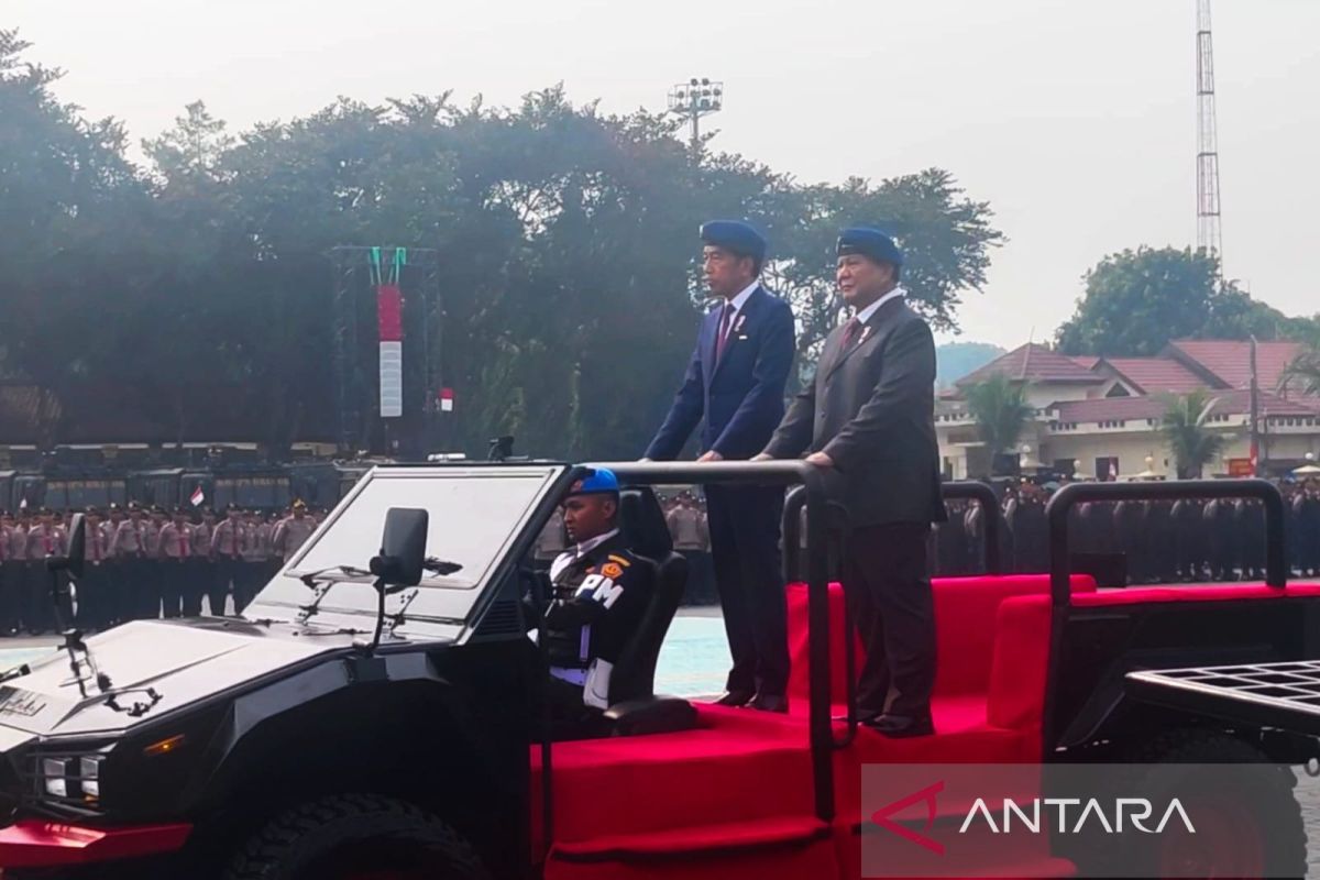 Jokowi leads security routine for President-elect inauguration