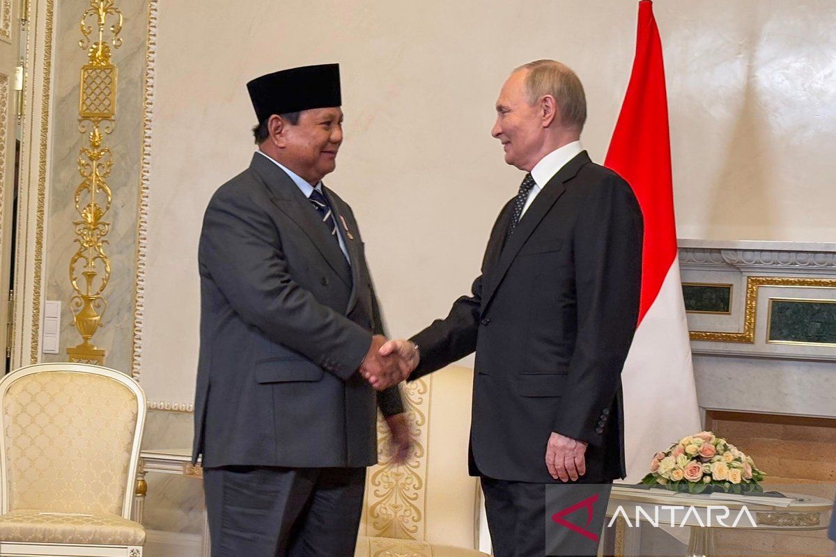 Presiden Prabowo diterima Putin di tanah kelahirannya St. Petersburg