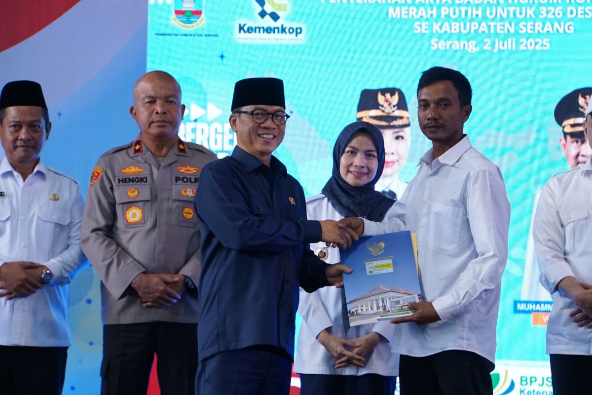 Bupati Ratu Zakiyah sebut kopdes tonggak kebangkitan ekonomi rakyat