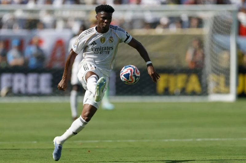 Aurelien Tchouameni catatkan 100 kemenangan bersama Real Madrid